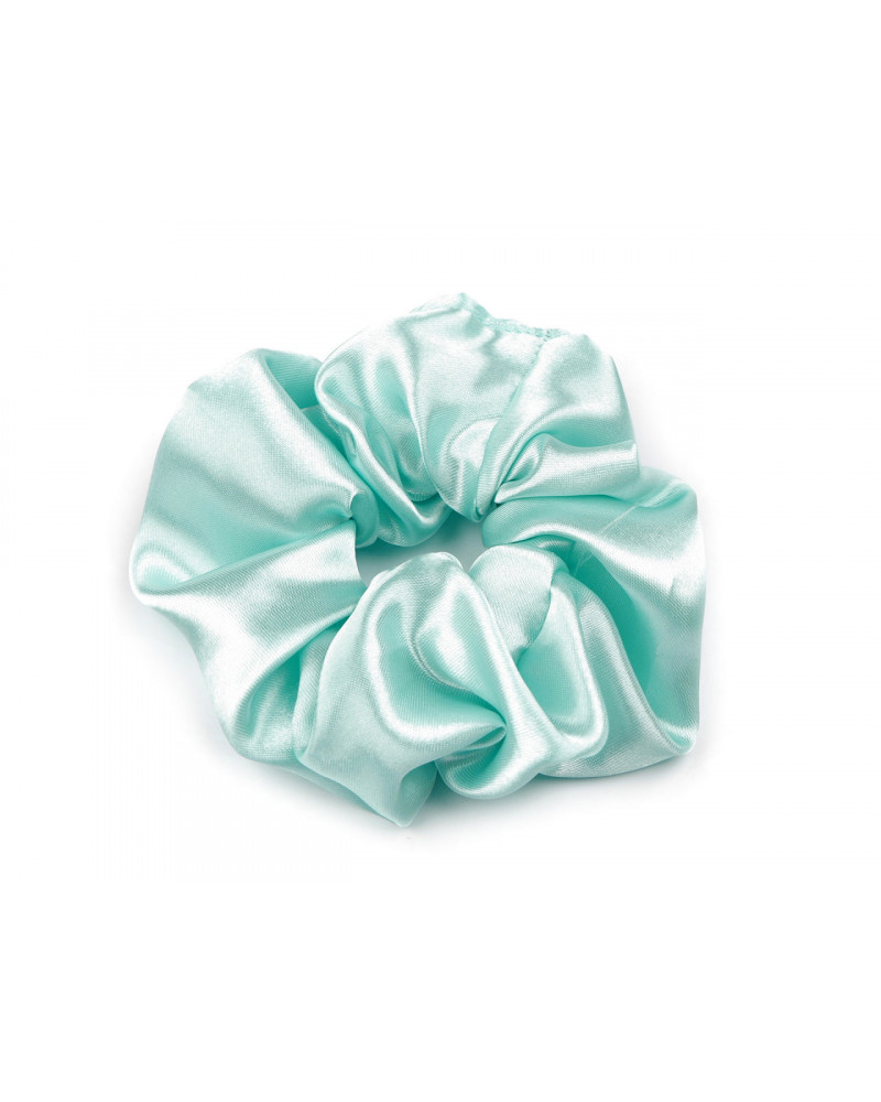 Saténová scrunchie gumička do vlasov | Mimib