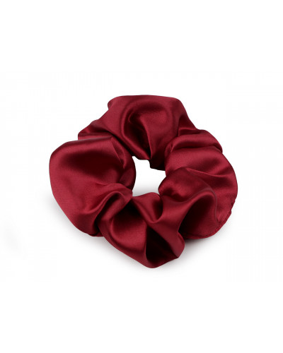 Saténová scrunchie gumička do vlasov | Mimib