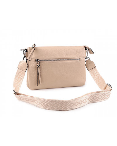 Dámska / dievčenská kabelka crossbody s popruhom 28x20 cm | Mimib