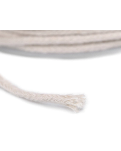 Odevná šnúra / bavlnená priadza / knot Ø2 mm splietaná | Mimib