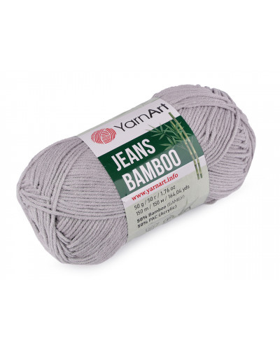 Pletacia priadza Jeans Bamboo 50 g | Mimib