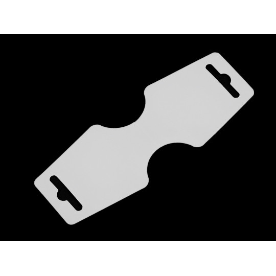 Karta na zavesenie tovaru 55x150 mm papierová | Mimib