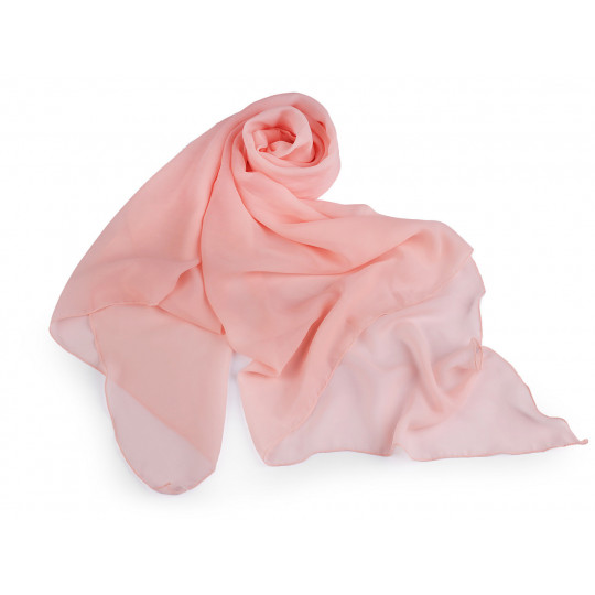 Letná šatka / šál jednofarebný 75x175 cm | Mimib