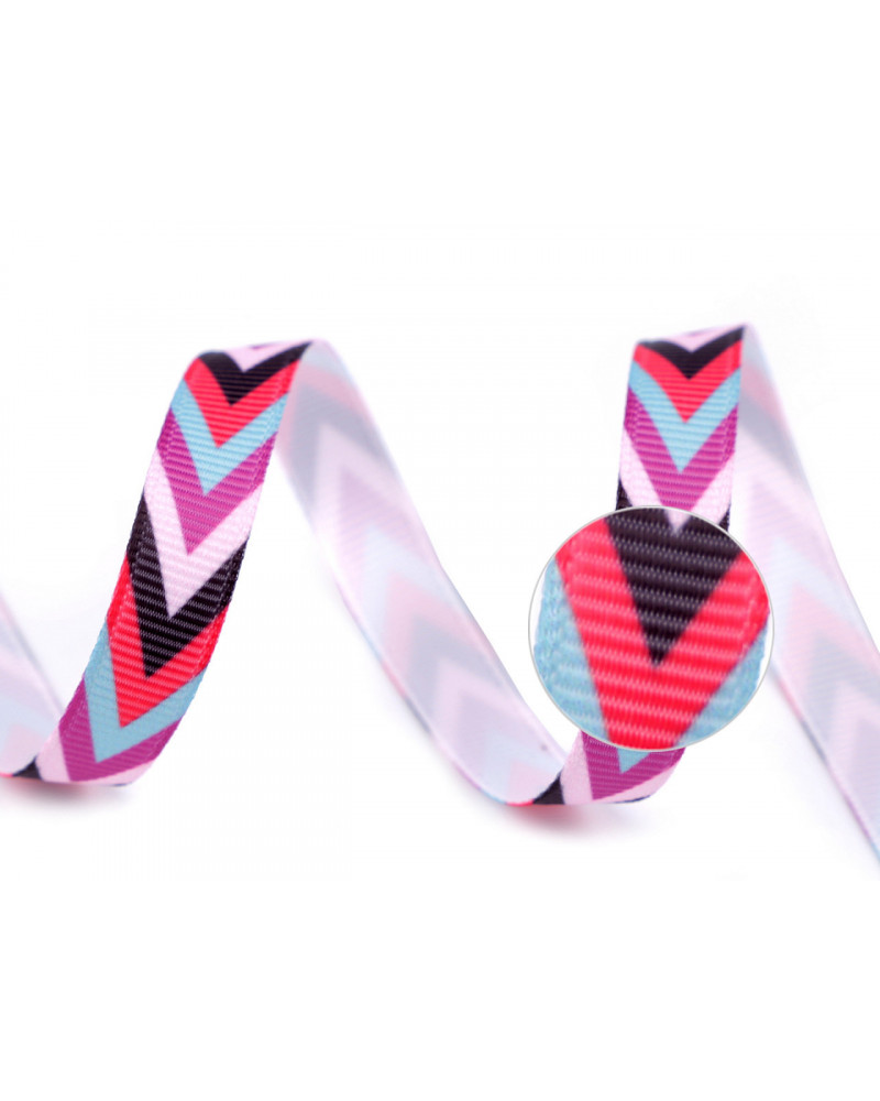 Rypsová stuha / lampas šírka 10 mm | Mimib