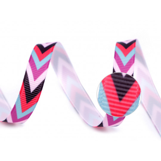 Rypsová stuha / lampas šírka 10 mm | Mimib