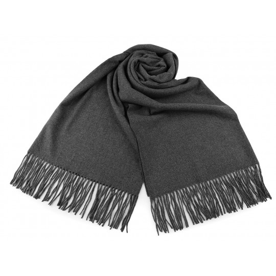 Šál / pléd so strapcami 65x190 cm | Mimib