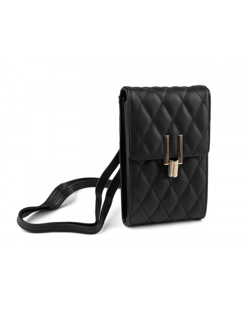 Peňaženka s vreckom na mobil cez rameno Crossbody 11x17 cm | Mimib