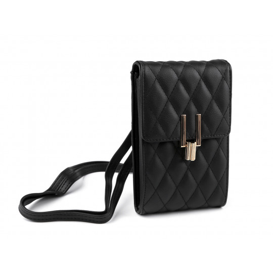 Peňaženka s vreckom na mobil cez rameno Crossbody 11x17 cm | Mimib