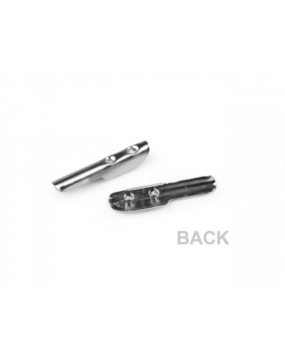 Kovová koncovka na okrúhlu šnúrku 4x19 mm | Mimib