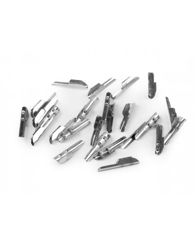 Kovová koncovka na okrúhlu šnúrku 4x19 mm | Mimib