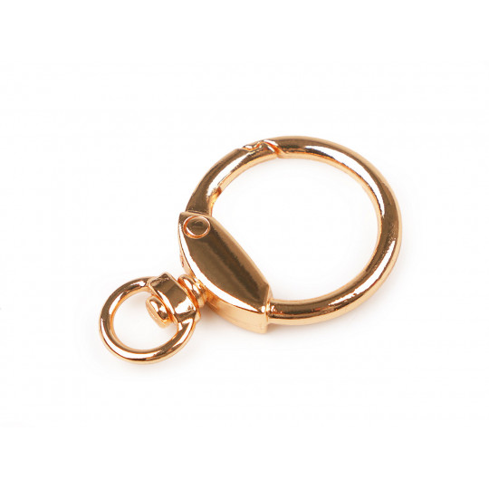 Kovová karabína krúžok prievlak 10 mm | Mimib