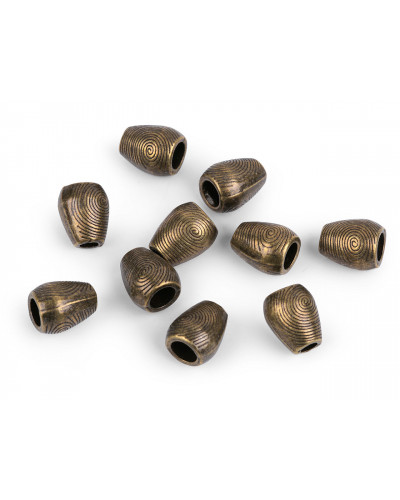 Kovová koncovka na šnúru Ø3,5 mm / ozdoba | Mimib