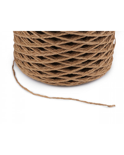 Lyko rafia na pletenie tašiek - prírodné Ø1,5 mm | Mimib