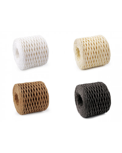 Lyko rafia na pletenie tašiek - prírodné Ø1,5 mm | Mimib