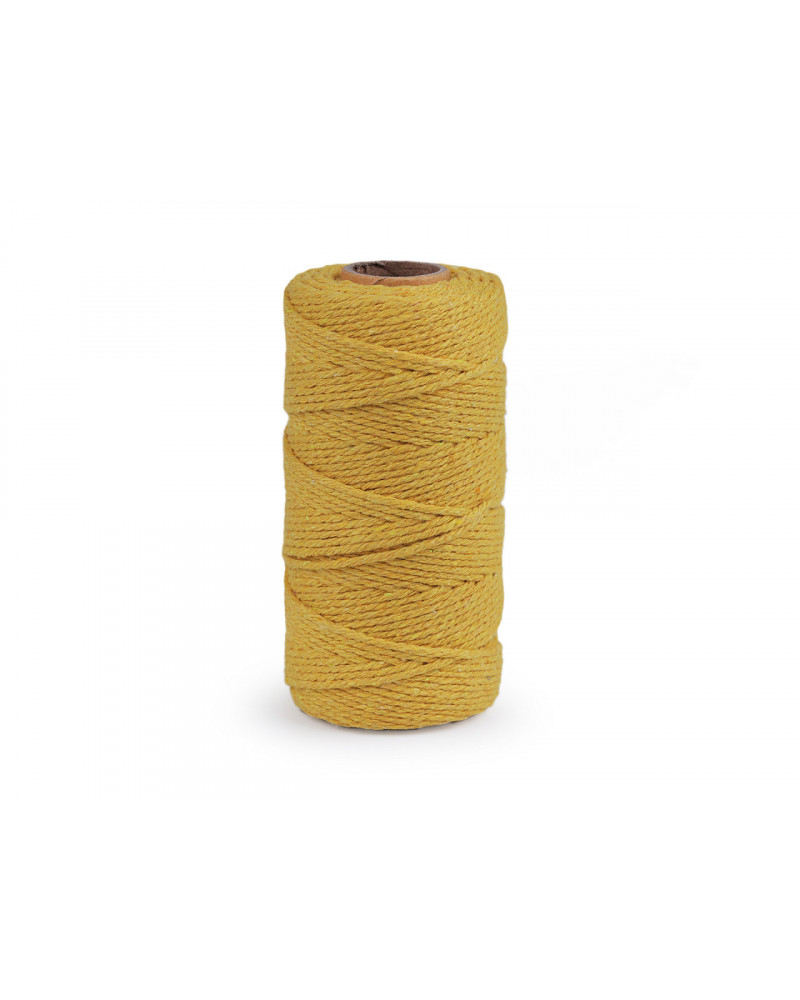 Bavlnená priadza macrame / háčkovacia | Mimib