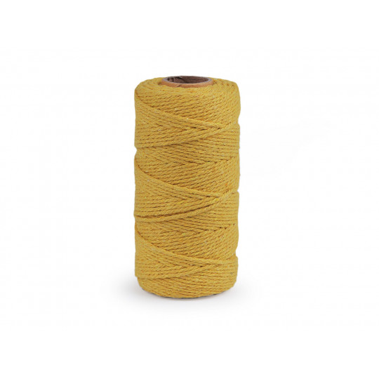 Bavlnená priadza macrame / háčkovacia | Mimib