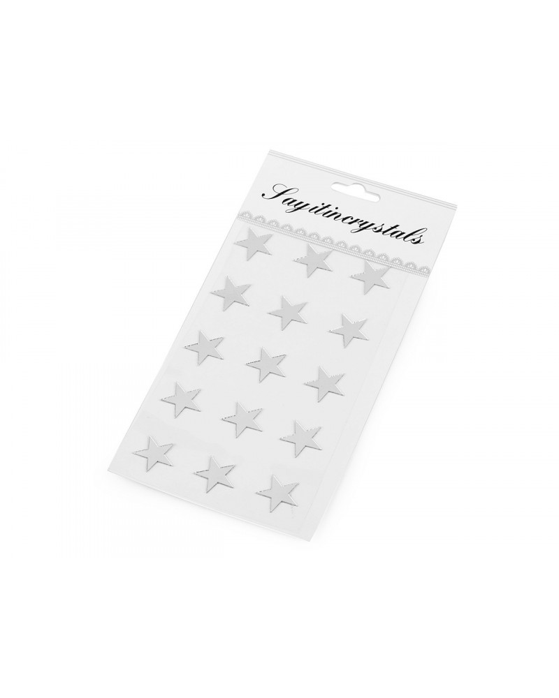 Samolepiace zrkadlá srdce, hviezdy | Mimib