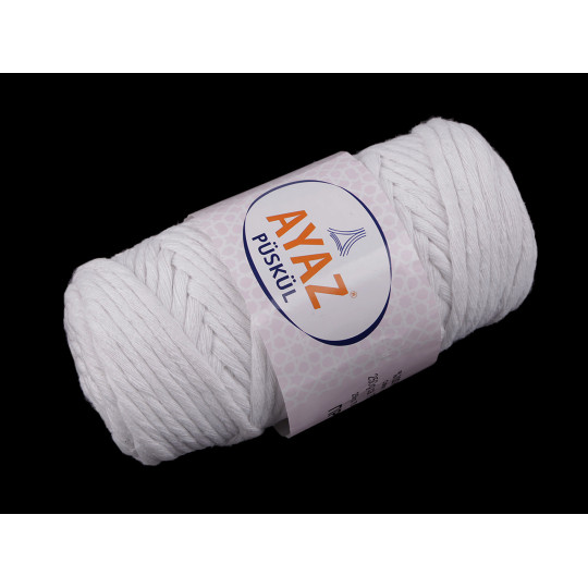 Bavlnená pletacia priadza Püskül 250 g, na macrame | Mimib