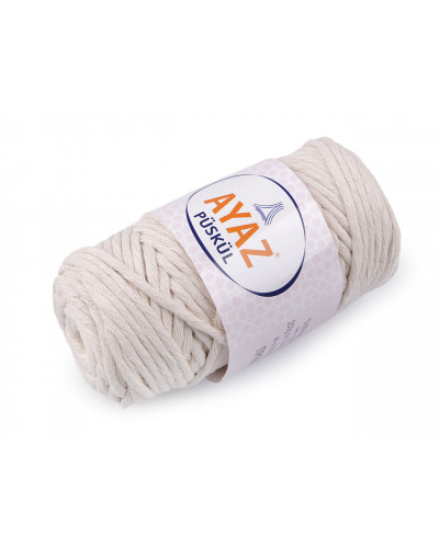 Bavlnená pletacia priadza Püskül 250 g, na macrame | Mimib