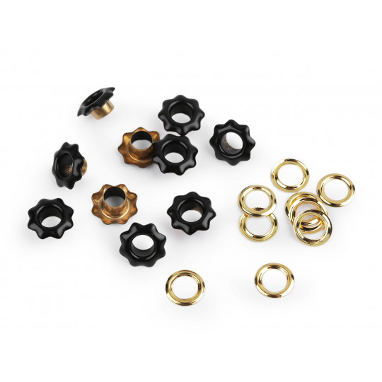 Priechodky s podložkou vnútorný Ø5 mm / vonkajší Ø11 mm kvet | Mimib