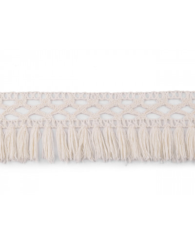 Bavlnené strapce / čipka šírka 55 mm | Mimib