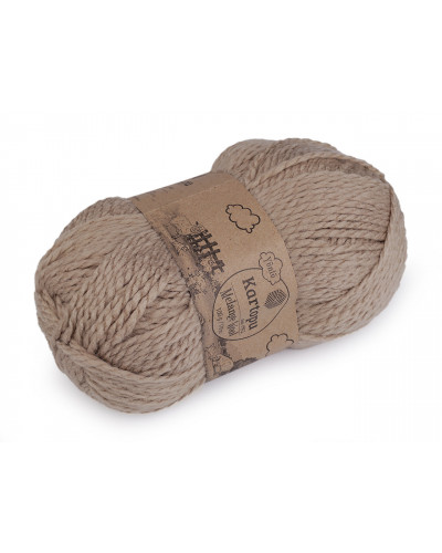 Pletacia priadza Melange Wool 100 g | Mimib