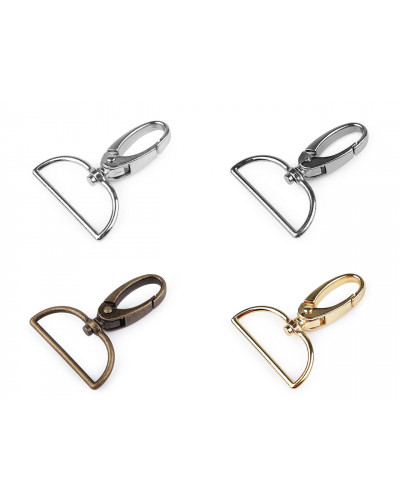 Kovová karabína prievlak 37 mm | Mimib