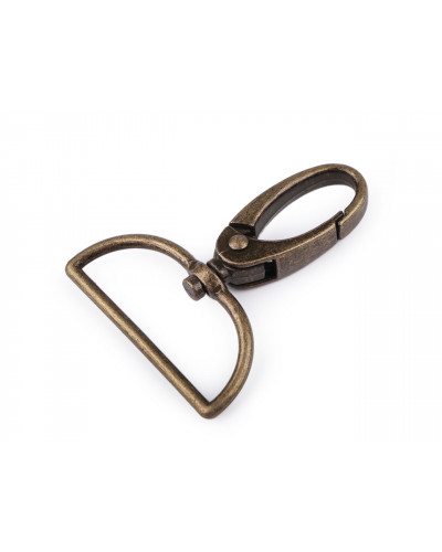 Kovová karabína prievlak 37 mm | Mimib