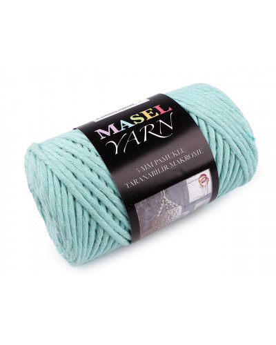 Recyklovaná bavlnená priadza macrame Ø5 mm | Mimib