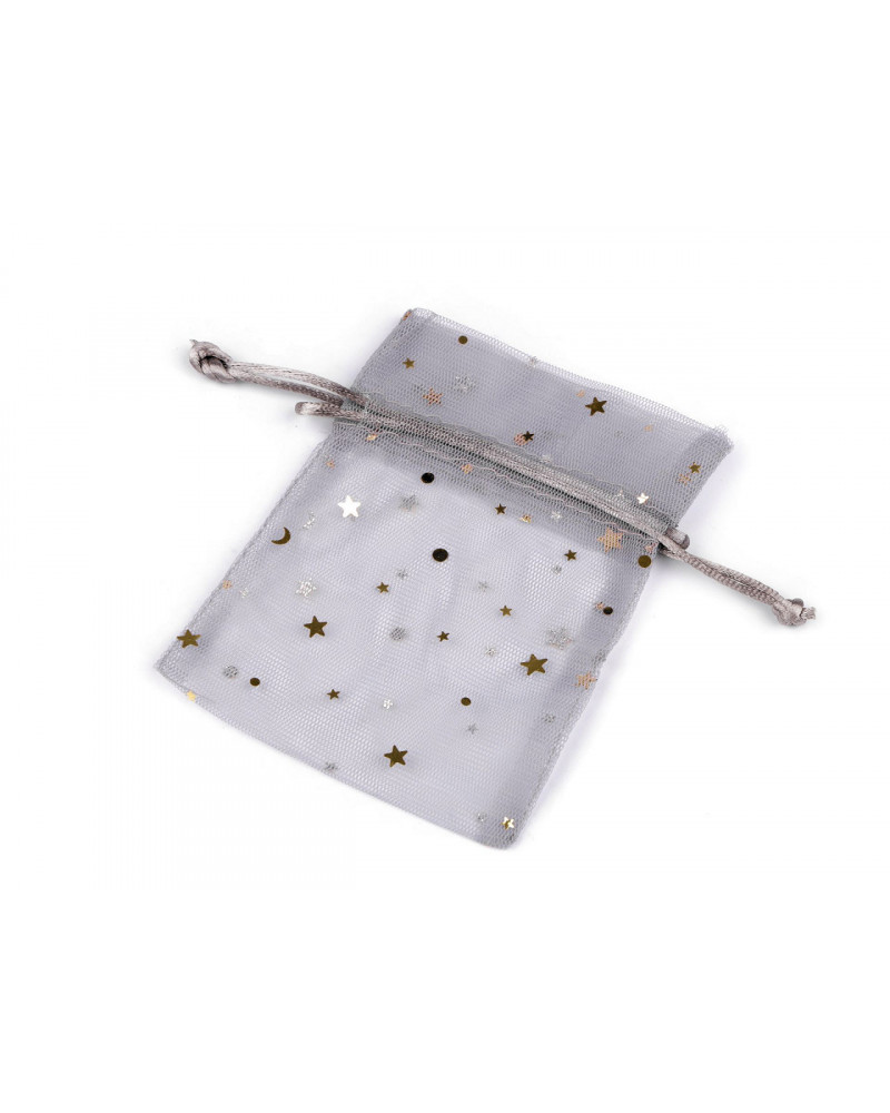 Darčekové vrecúško hviezda 10x13 cm tylové | Mimib