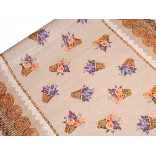 Obrusovina PVC s textilným podkladom | Mimib