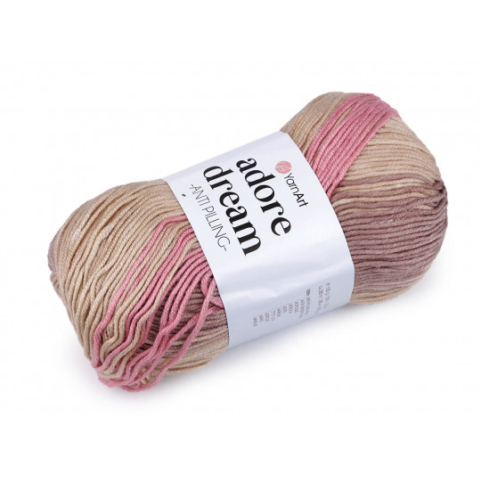 Pletacia priadza Adore Dream 100 g | Mimib