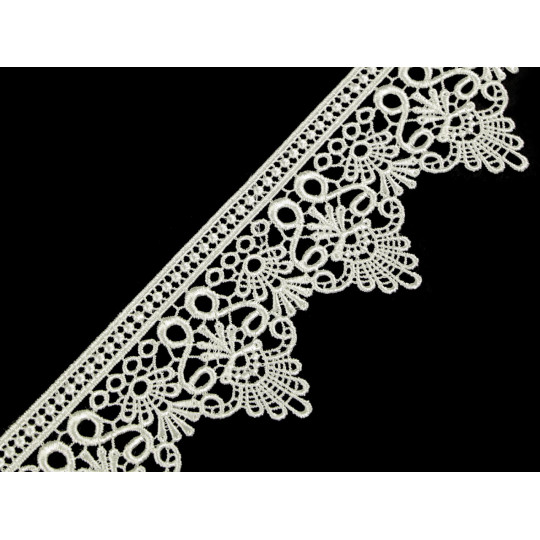 Vzdušná čipka šírka 65 mm | Mimib