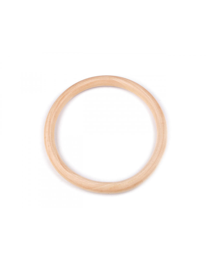 Drevený kruh / macrame, uchá na tašky | Mimib