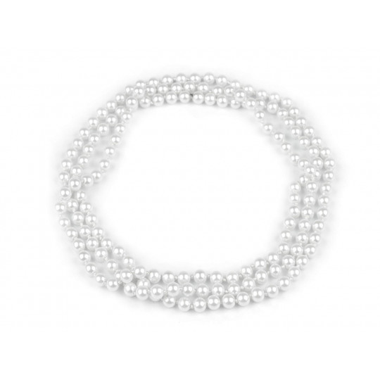 Perlový náhrdelník dlhý, retro | Mimib