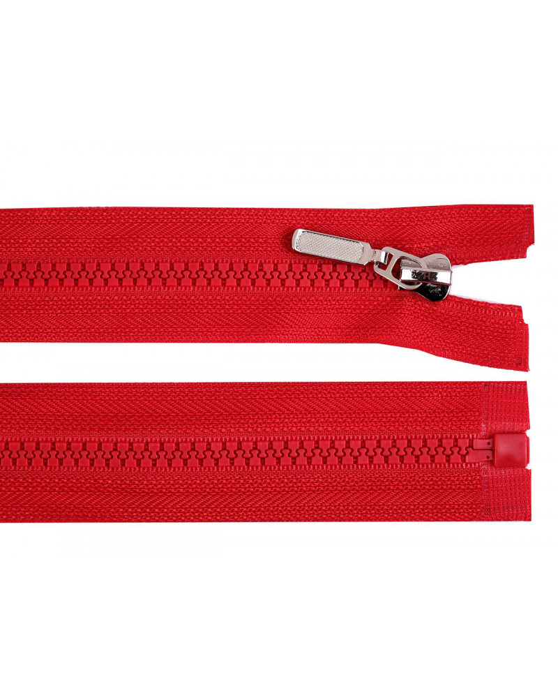 Kostený zips No 5 dĺžka 60 cm s ozdobným jazdcom | Mimib