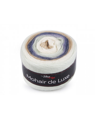 Pletacia priadza Mohair de Luxe 150 g | Mimib