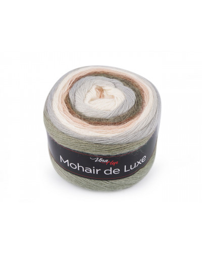 Pletacia priadza Mohair de Luxe 150 g | Mimib