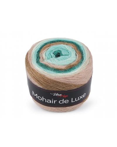 Pletacia priadza Mohair de Luxe 150 g | Mimib