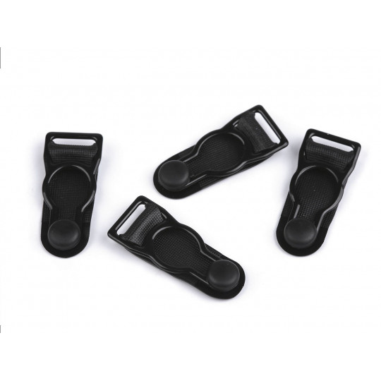 Velvety kovové - podväzkové zapínanie šírka 10 mm | Mimib