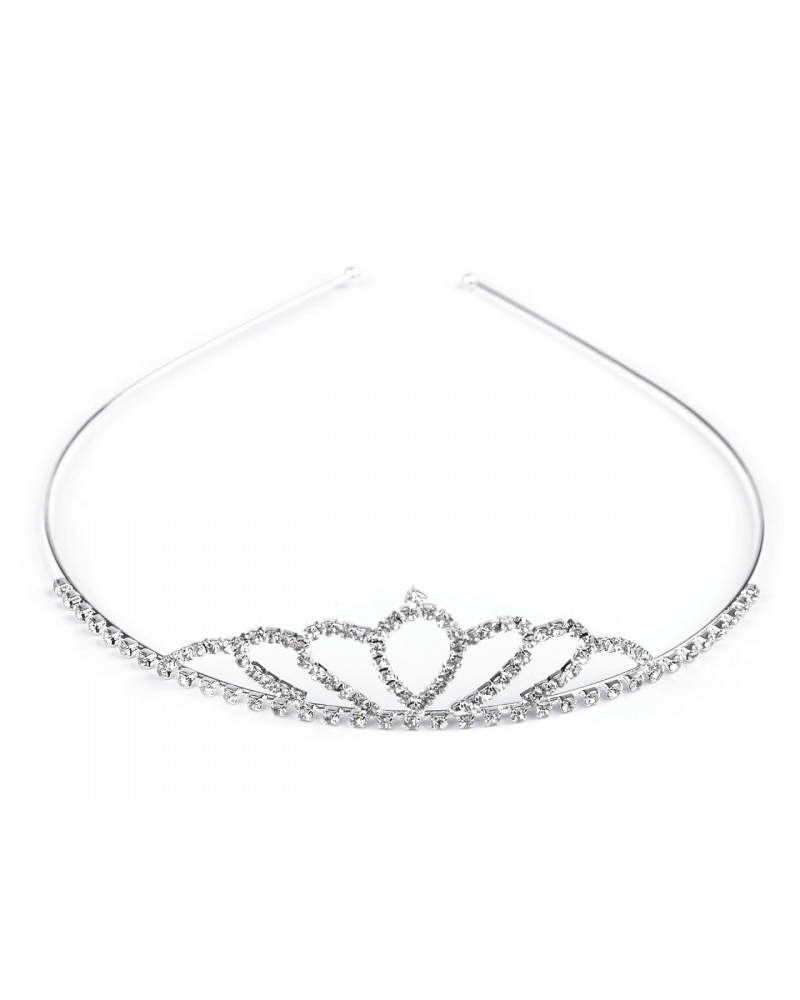 Śtrasová čelenka / korunka do vlasov | Mimib