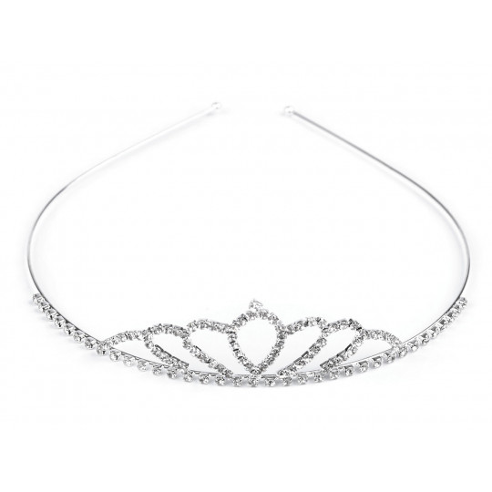 Śtrasová čelenka / korunka do vlasov | Mimib