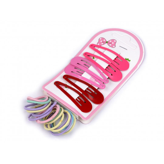 Gumičky a sponky do vlasov pukačky | Mimib