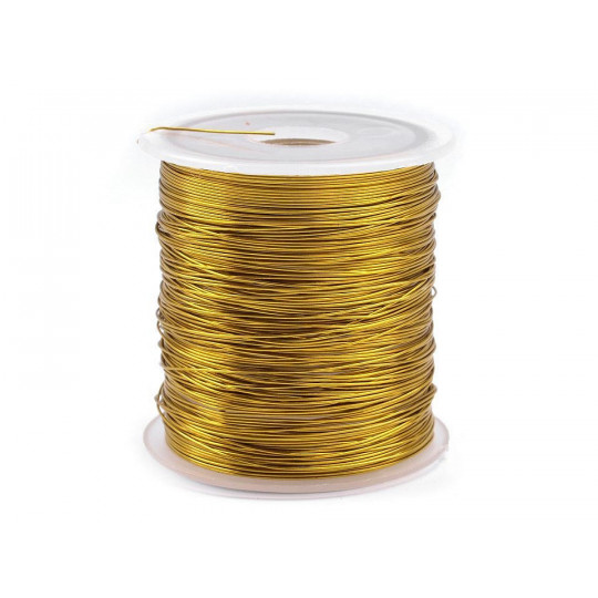 Dekoračný drôtik medený Ø0,3 mm, návin 10 m | Mimib