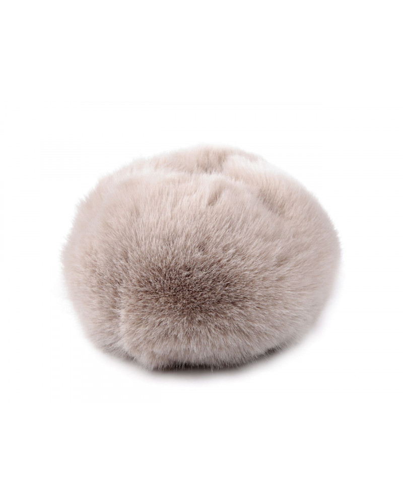 Kožušinová manžeta na rukáv šírka 10 cm pružná | Mimib