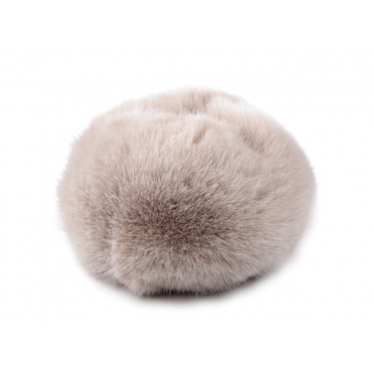 Kožušinová manžeta na rukáv šírka 10 cm pružná | Mimib