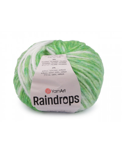 Pletacia priadza Raindrops 50 g | Mimib