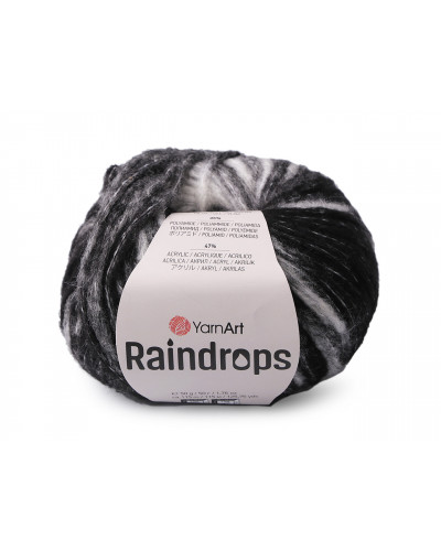 Pletacia priadza Raindrops 50 g | Mimib