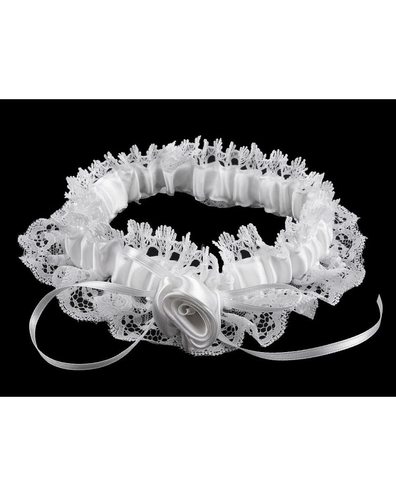 Svadobný podväzok čipkový | Mimib