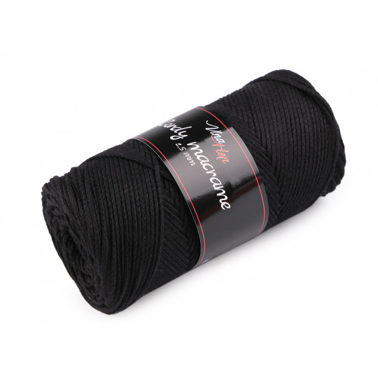 Pletacia priadza Cordy Macrame 250 g | Mimib